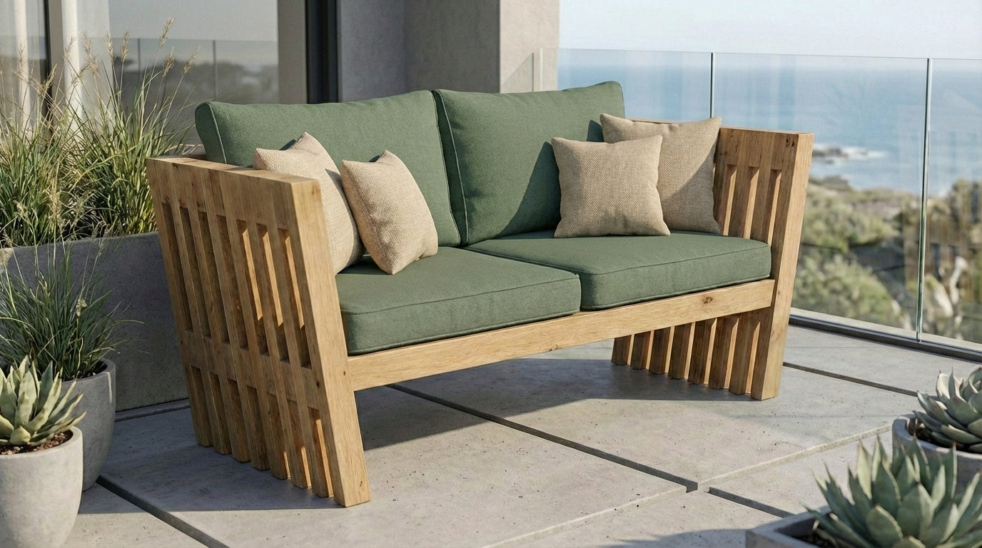 Loungekussen premium zit en rug 60x60cm carré - Manchester