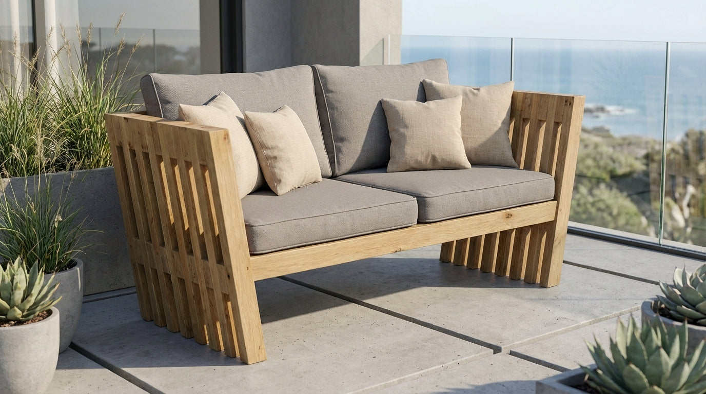 Loungekussen premium zit en rug 60x60cm carré - Manchester